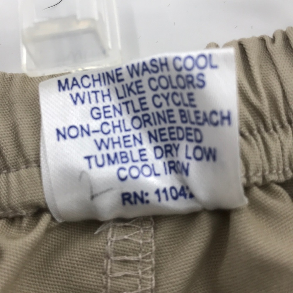 NEW Sm Tan Scrub Pants MedicalUniform Side Stripe - Picture 9 of 10